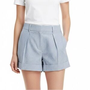 Banana Republic Striped Pleated Shorts 6